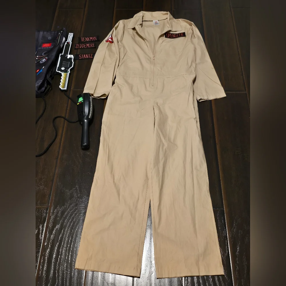 Kids deluxe Ghostbusters costume xl spengler venkman stantz zeddemore backpack